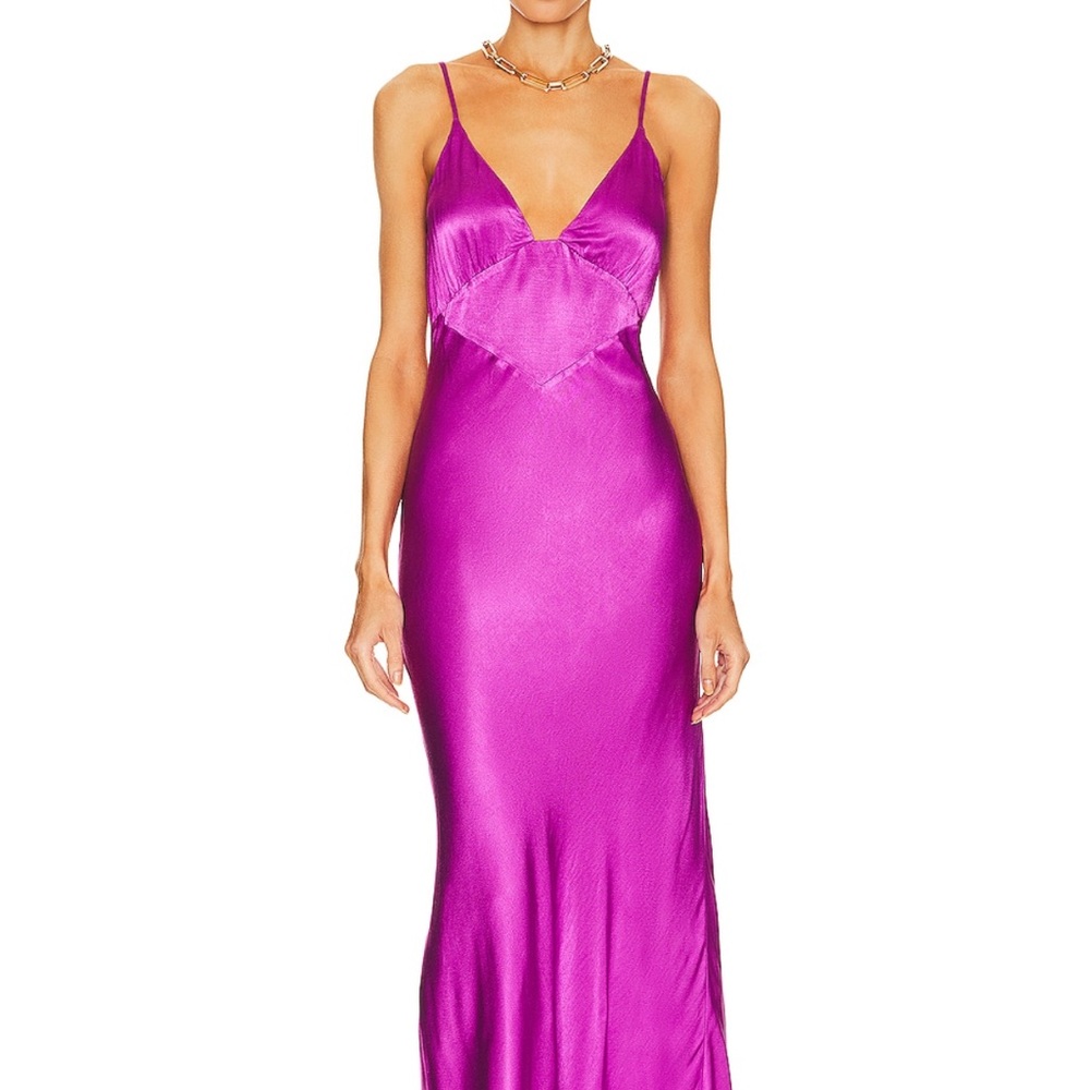 Bardot Purple Maxi Dress